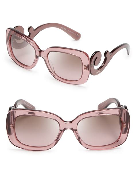 prada baroque square sunglasses|Prada Square Baroque Sunglasses .